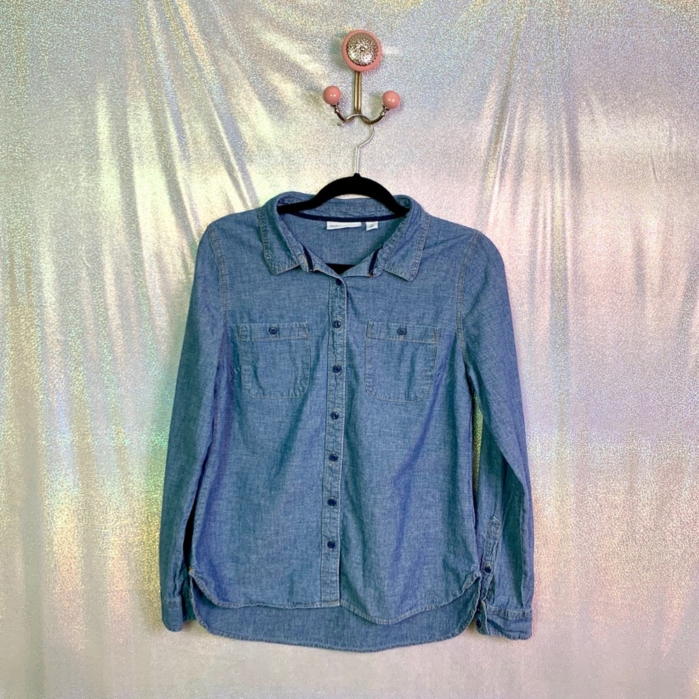 St. John’s Bay | Denim Button Down Shirt
